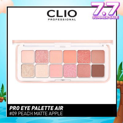 CLIO Pro Eye Palette Air 09 Peach Mate Apple (Every Fruit Grocery) 7.2g