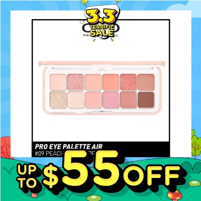 CLIO Pro Eye Palette Air 09 Peach Mate Apple (Every Fruit Grocery) 7.2g