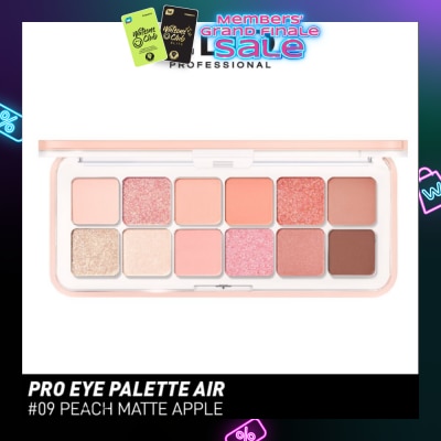 CLIO Pro Eye Palette Air 09 Peach Mate Apple (Every Fruit Grocery) 7.2g