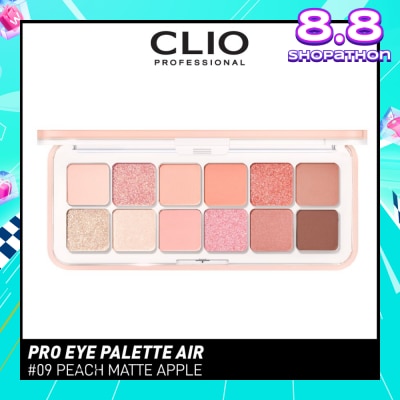 CLIO Pro Eye Palette Air 09 Peach Mate Apple (Every Fruit Grocery) 7.2g
