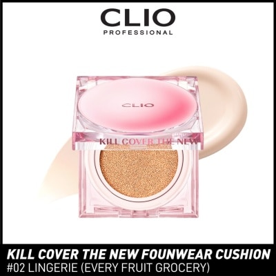 CLIO Kill Cover The New Founwear Cushion 2 Lingerie (Every Fruit Grocery) 15g