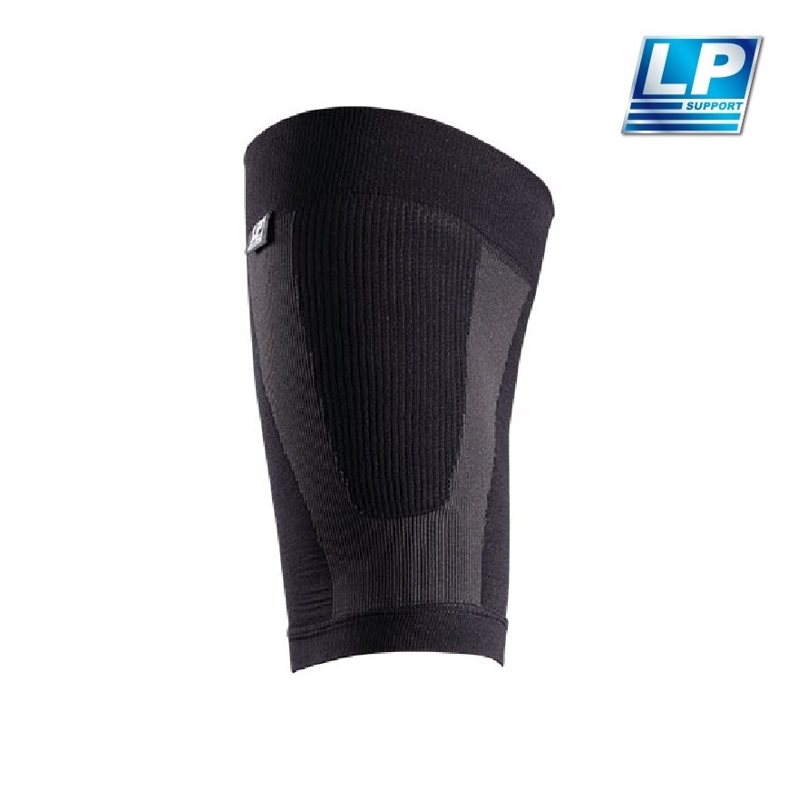 Thigh Compression Sleeve (Size L) Enhances Strength Of Thigh Muscles And Reduce The Tremors Of Muscle Contractions 1s