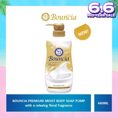 BOUNCIA Body Soap Premium Moist Pump 460ml