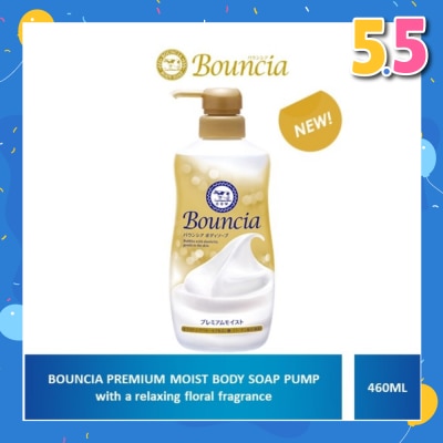 BOUNCIA Body Soap Premium Moist Pump 460ml