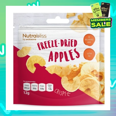 NUTRABLISS BY WATSONS Freeze-Dried Apples 12g