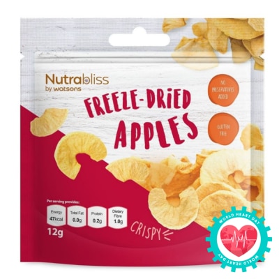 NUTRABLISS BY WATSONS Freeze-Dried Apples 12g
