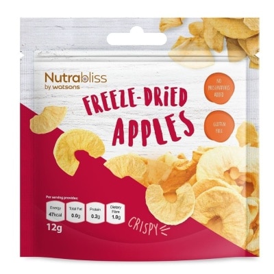 NUTRABLISS BY WATSONS Freeze-Dried Apples 12g