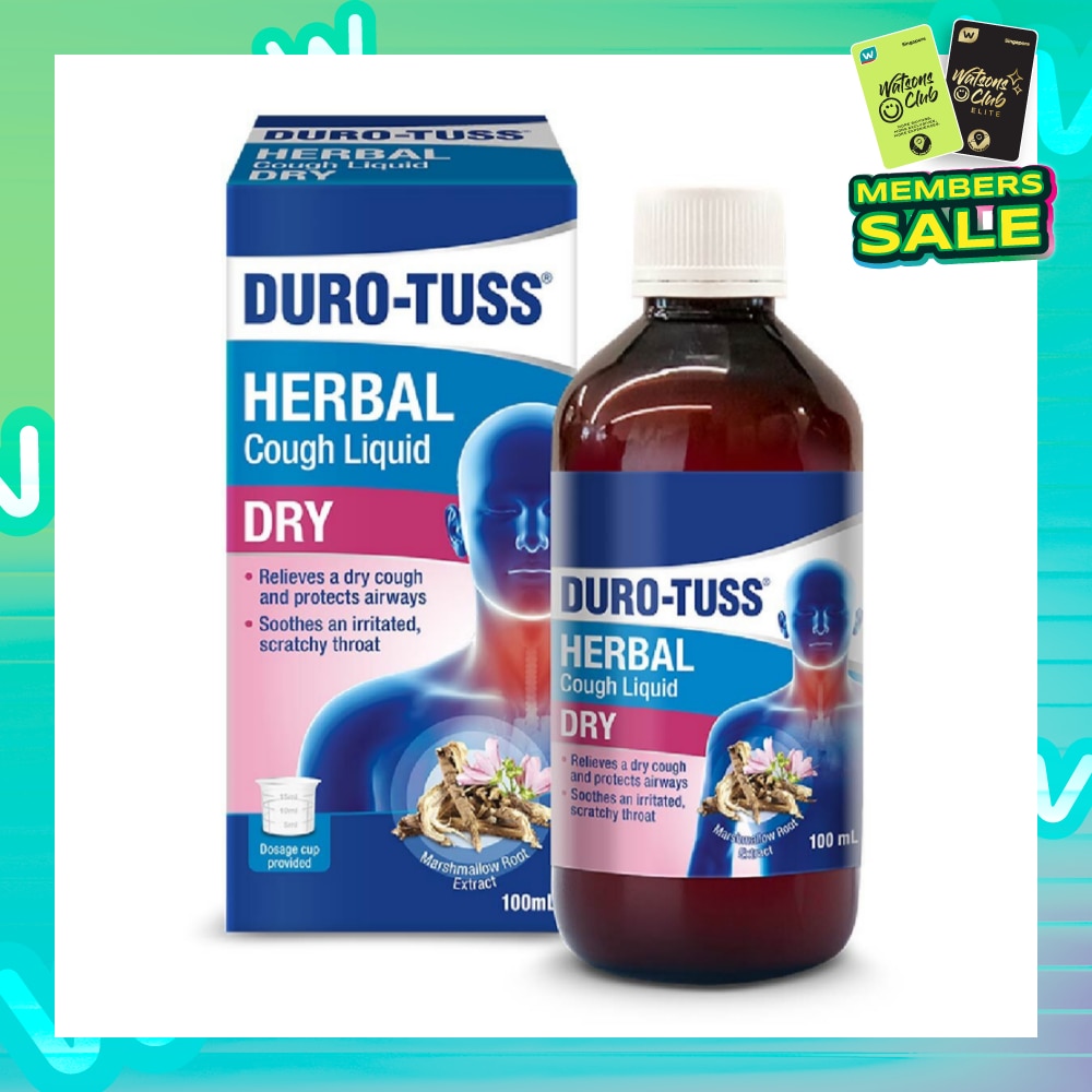 Herbal Dry Cough Liquid 100ml