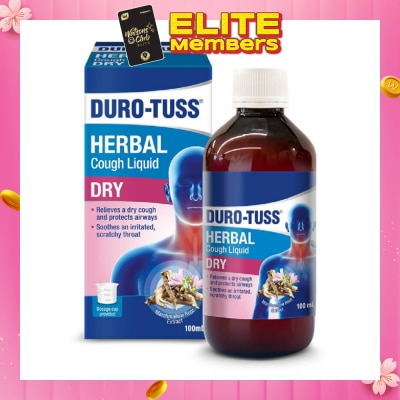DURO-TUSS Herbal Dry Cough Liquid 100ml