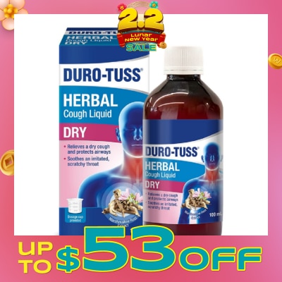 DURO-TUSS Herbal Dry Cough Liquid 100ml