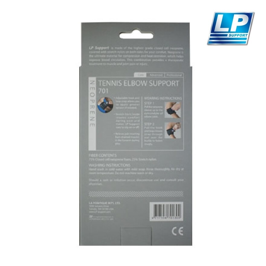Tennis Elbow Support (Size S) Provides Comfortable Compression For Weak Or Overstressed Elbows 1s