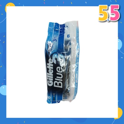 GILLETTE Blue3 Disposable Razor 8s