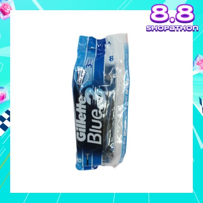GILLETTE Blue3 Disposable Razor 8s
