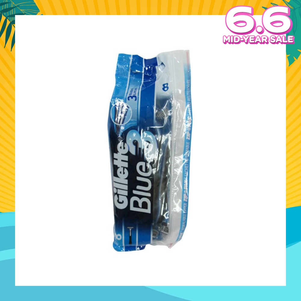 Blue3 Disposable Razor 8s