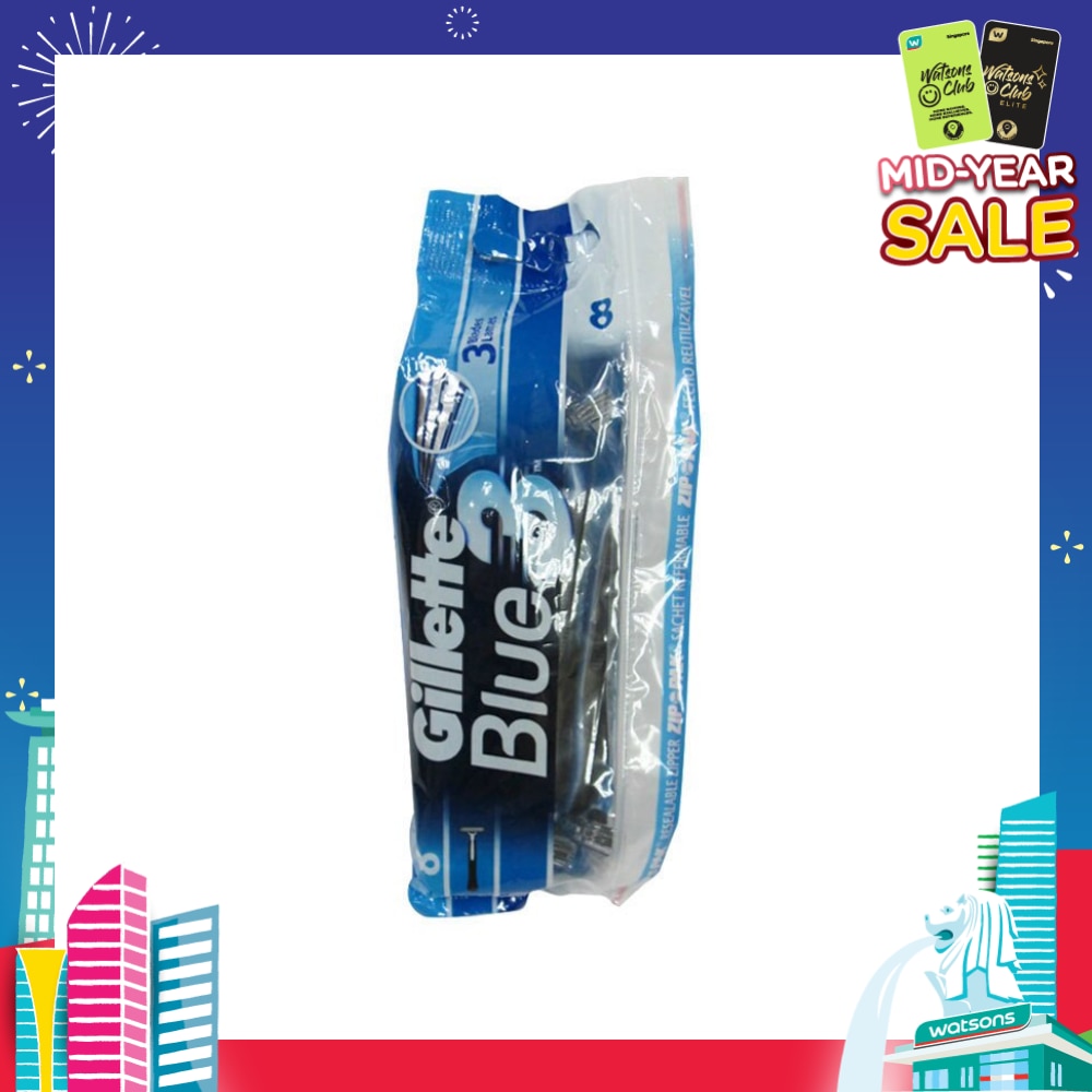 Blue3 Disposable Razor 8s