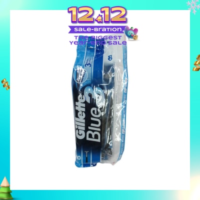 GILLETTE Blue3 Disposable Razor 8s