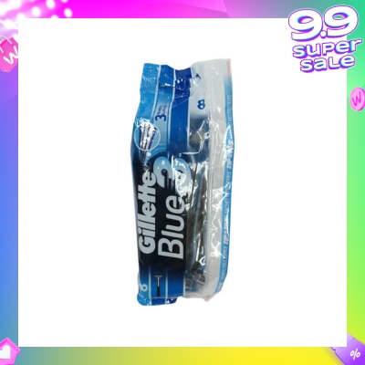 GILLETTE Blue3 Disposable Razor 8s