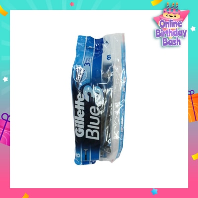 GILLETTE Blue3 Disposable Razor 8s