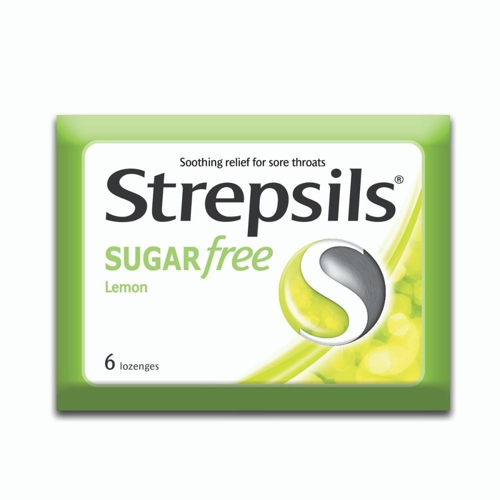 Sugar Free Lemon Lozenges (Soothing Relief for Sore Throats) 6s