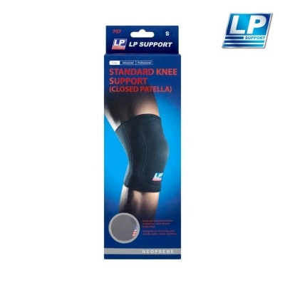 LP SUPPORT - Standard Knee Support (Closed Patella) Size L, Enhances Knee Protection And Retains Body Heat 1s