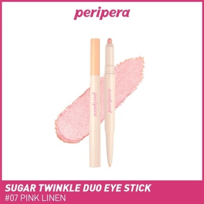 PERIPERA Night Peri Sugar Twinkle Duo Eye Stick 07 Pink Linen 1s