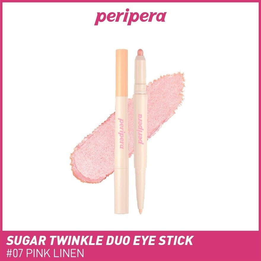 Night Peri Sugar Twinkle Duo Eye Stick 07 Pink Linen 1s