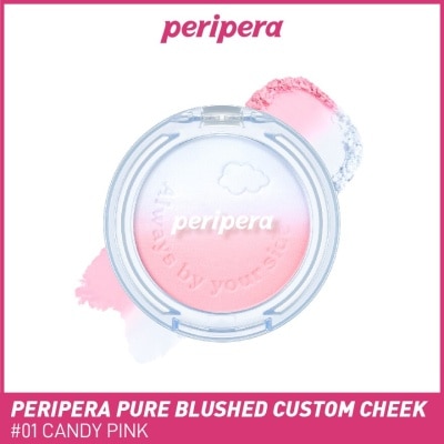 PERIPERA Night Peri Pure Blushed Custom Cheek 01 Candy Pink 1s