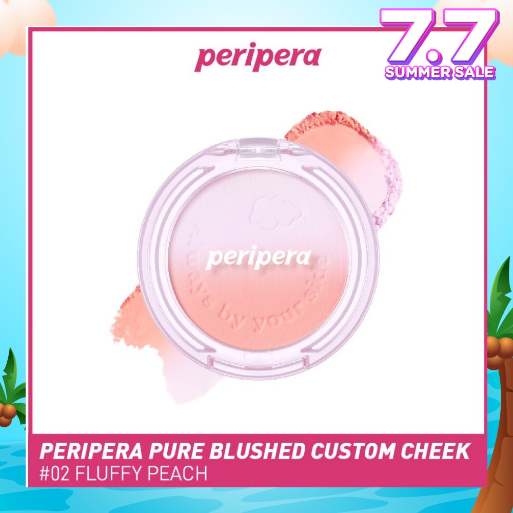 Pure Blushed Custom Cheeck 02 Fluffy Peach 1s