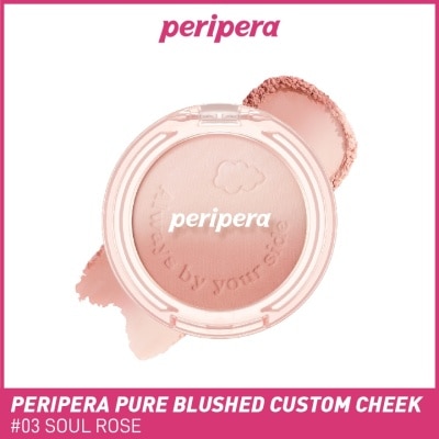 PERIPERA Pure Blushed Custom Cheeck 03 Soul Rose 1s