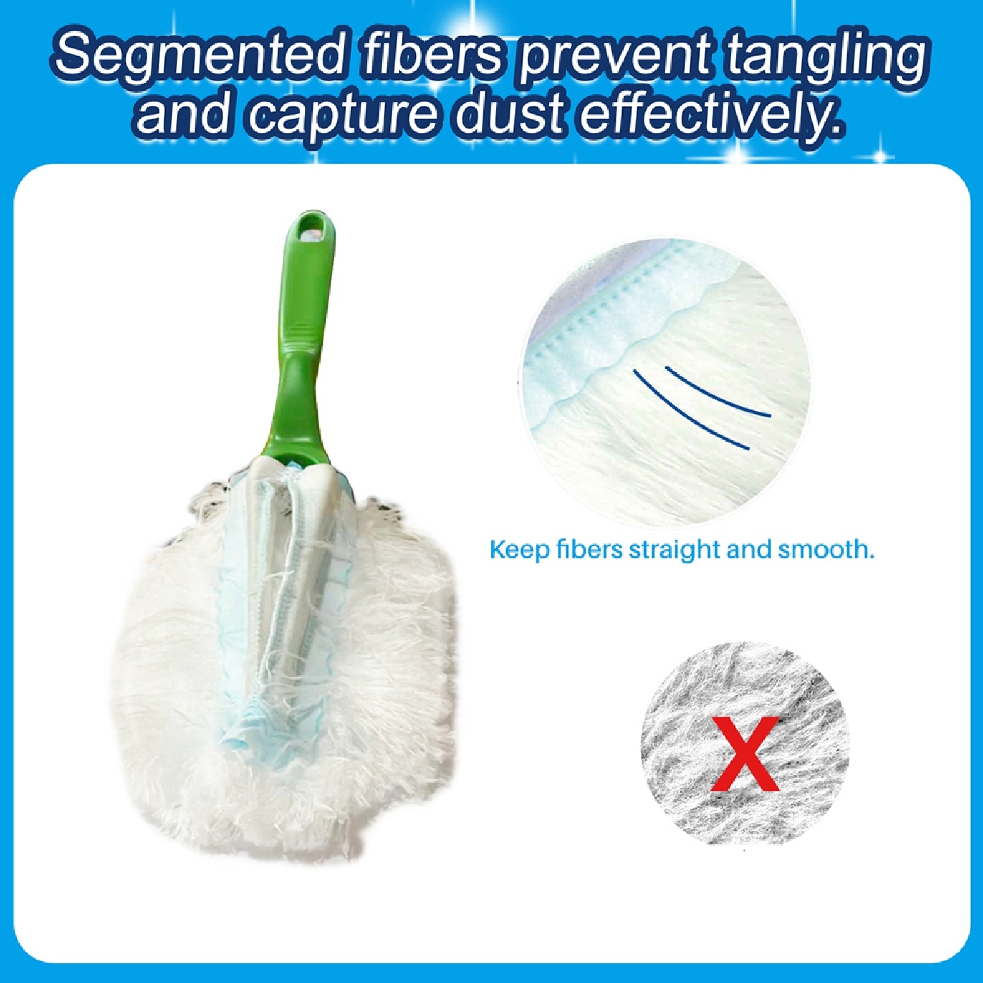 Dust Removal Whisk with Refill Sheets Set 2s image