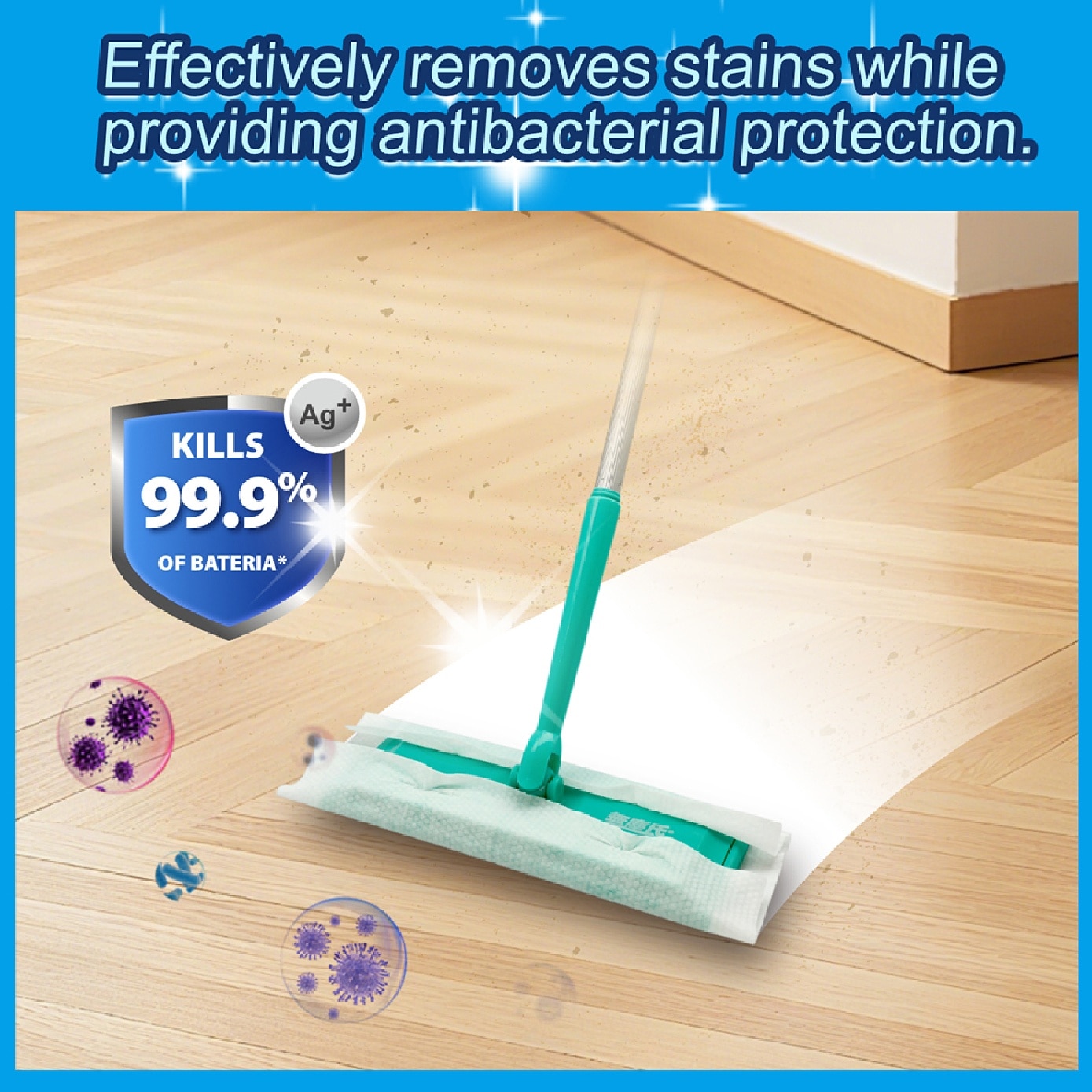Tea Tree Wipes & Mop Cloth 12s x 3 image