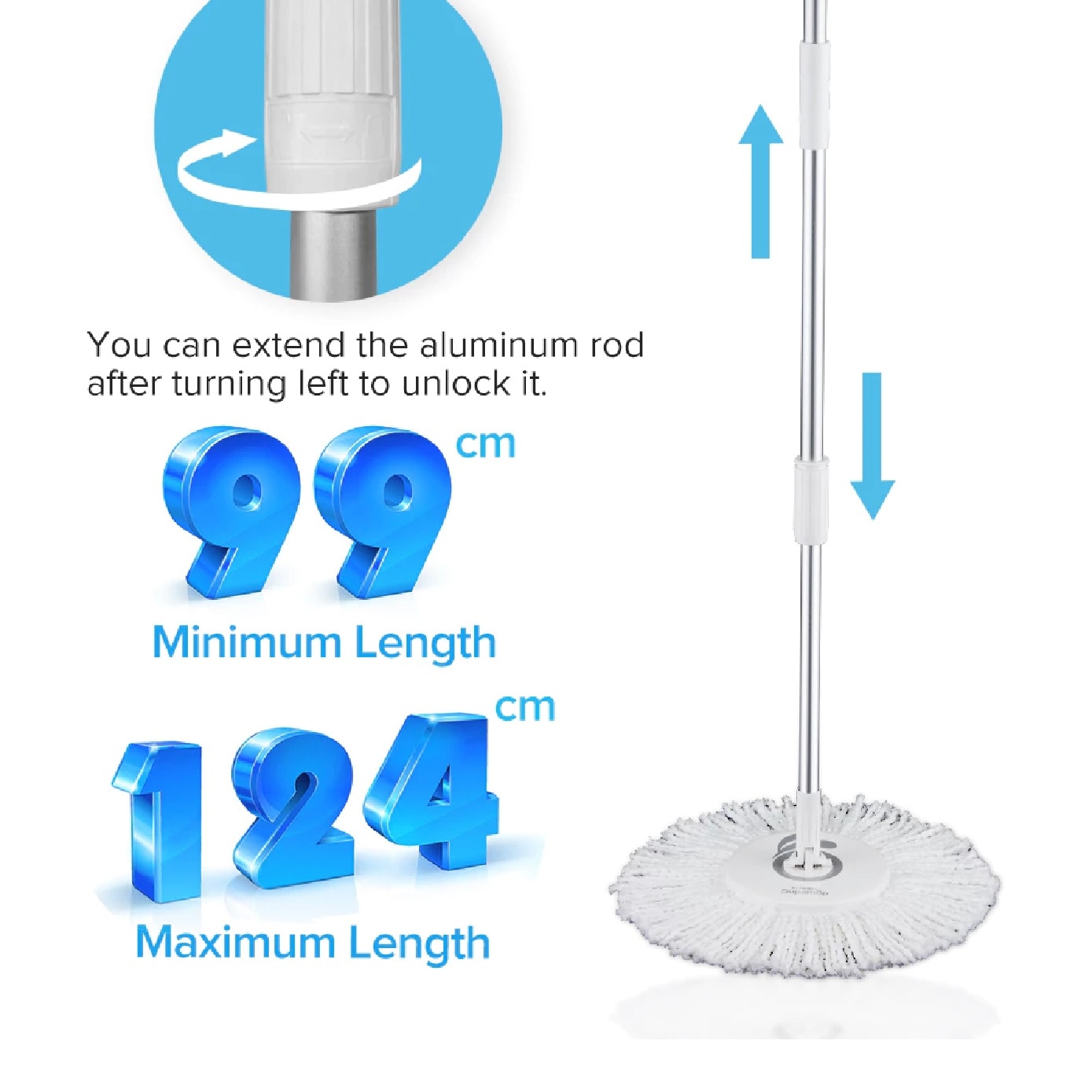 F105 Twin Turbo Spin Mop Set 1s