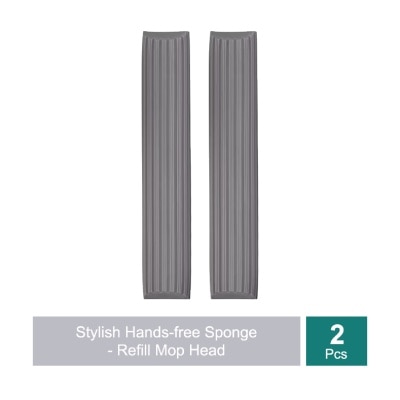 SUPAMOP - Stylish Hands-free Sponge Refill Mop Head 2s