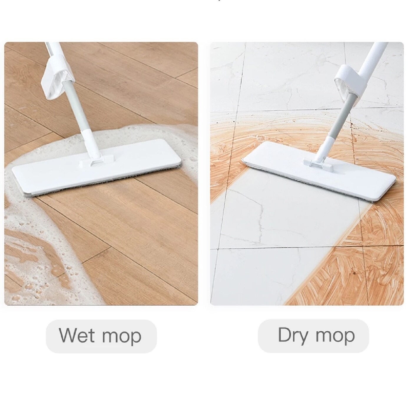 Handfree Cleaning Flat Mop 1s