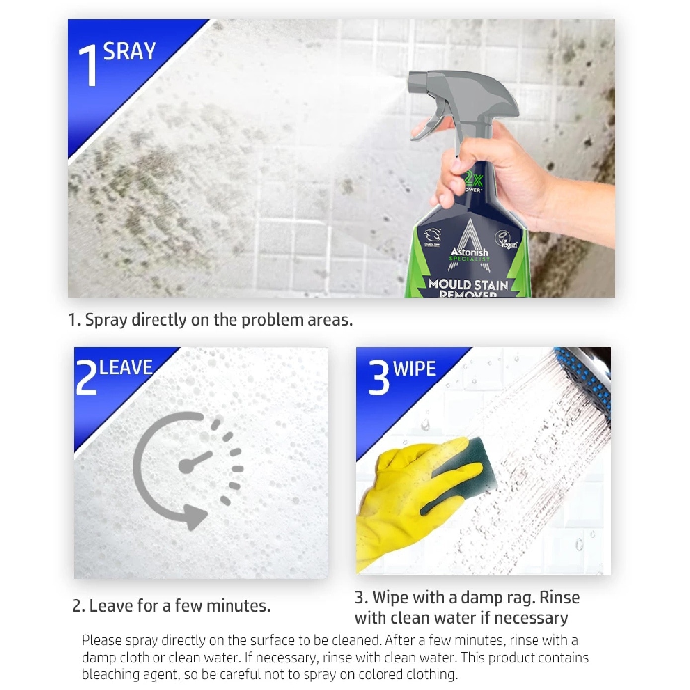 Specialist Extra Strength Mould & Mildew Stain Blaster 750ml image