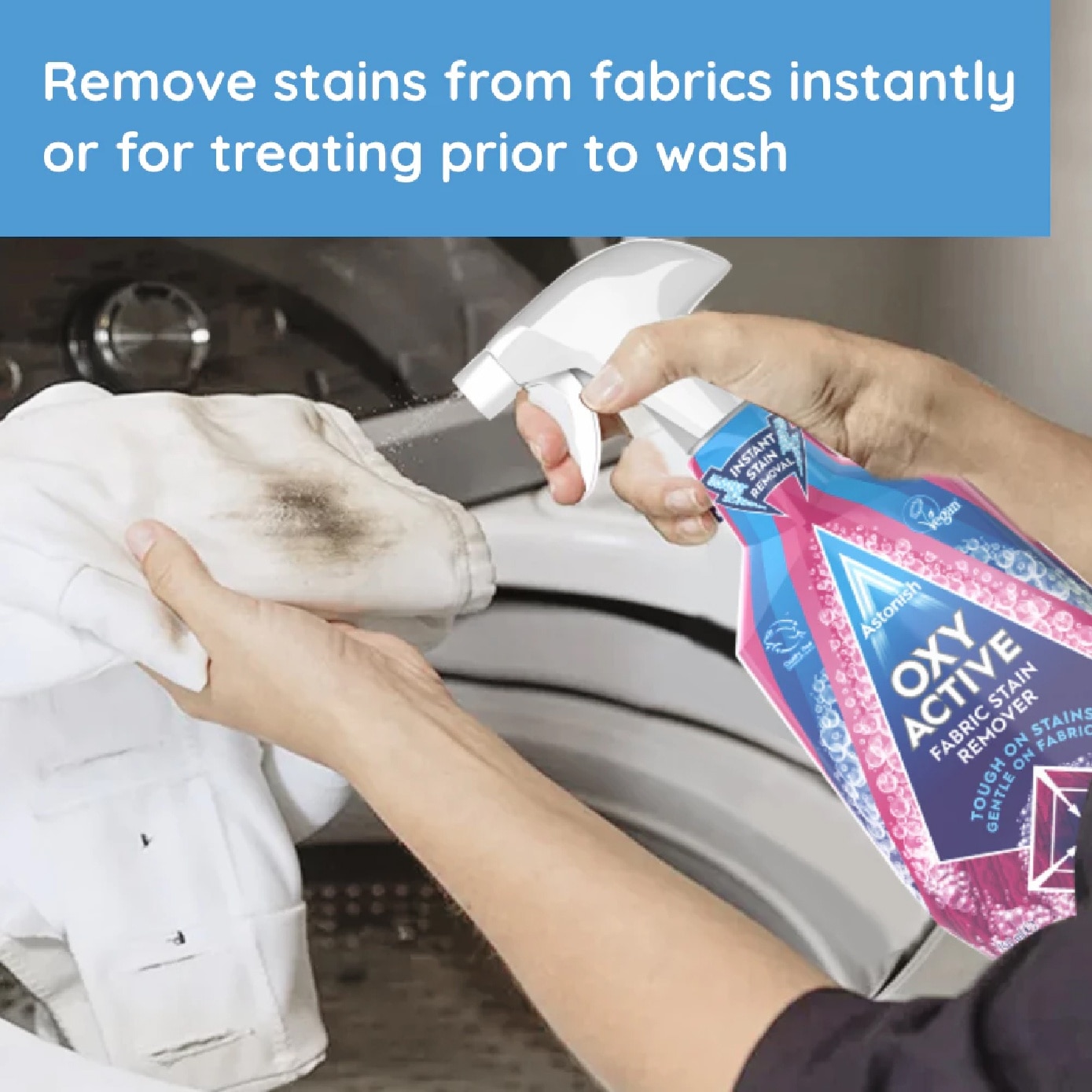 Specialist Oxy Active Fabric Stain Remover 750ml