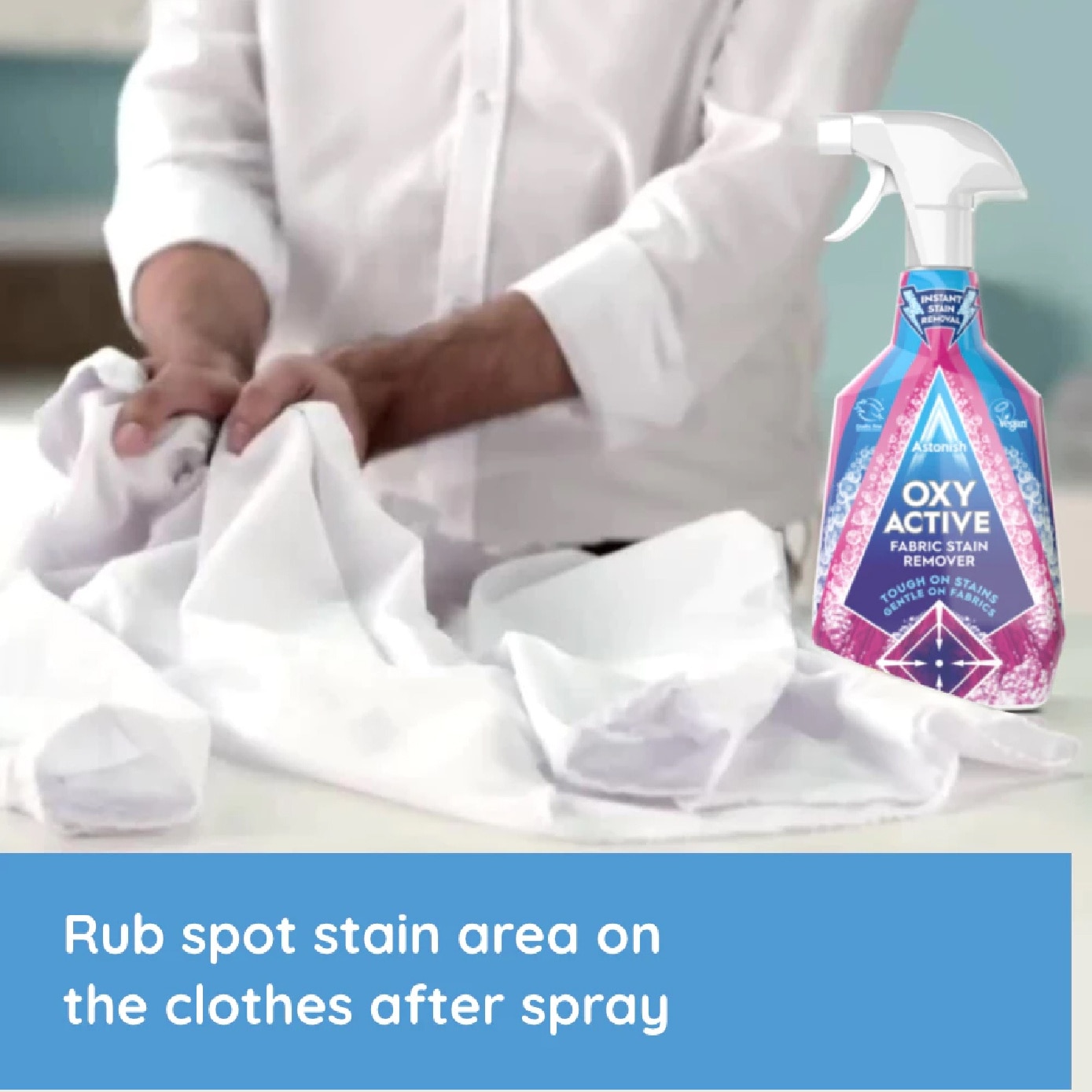 Specialist Oxy Active Fabric Stain Remover 750ml