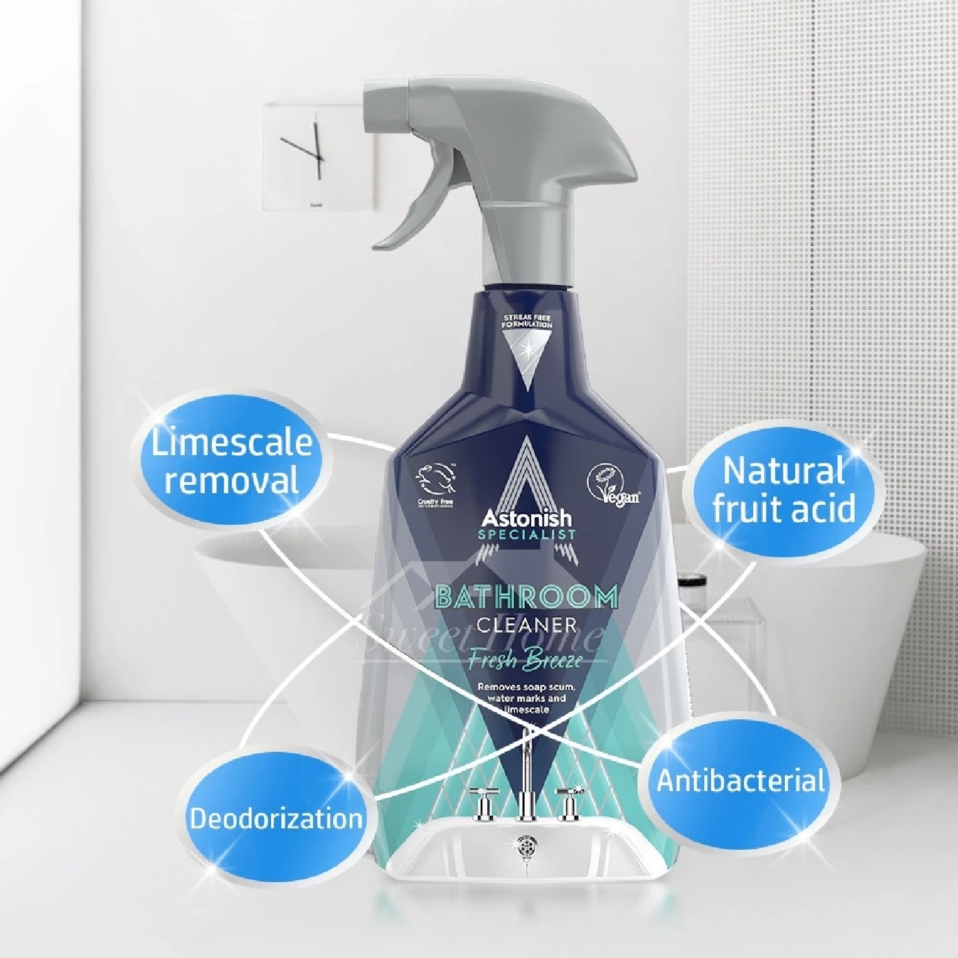 Specialist Bathroom Cleaner Fresh Breeze 750ml