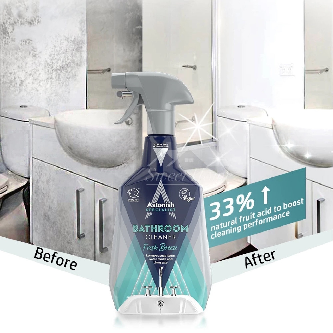 Specialist Bathroom Cleaner Fresh Breeze 750ml