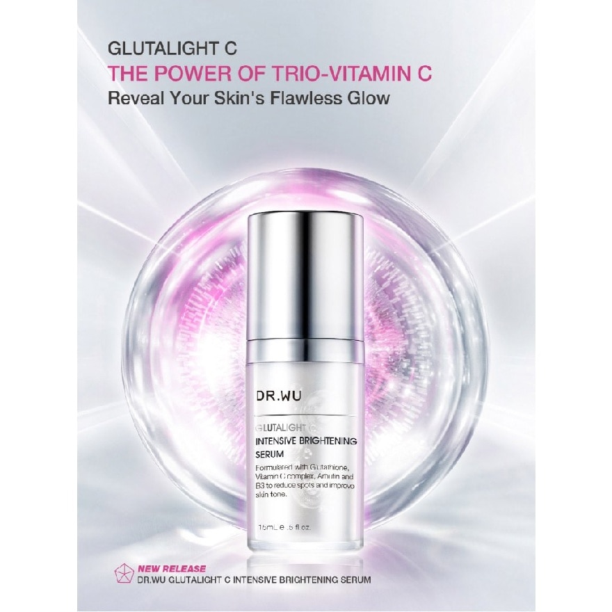 Glutalight C Intensive Brightening Serum (To Reduce Spots & Improve Skin Tone) 15ml