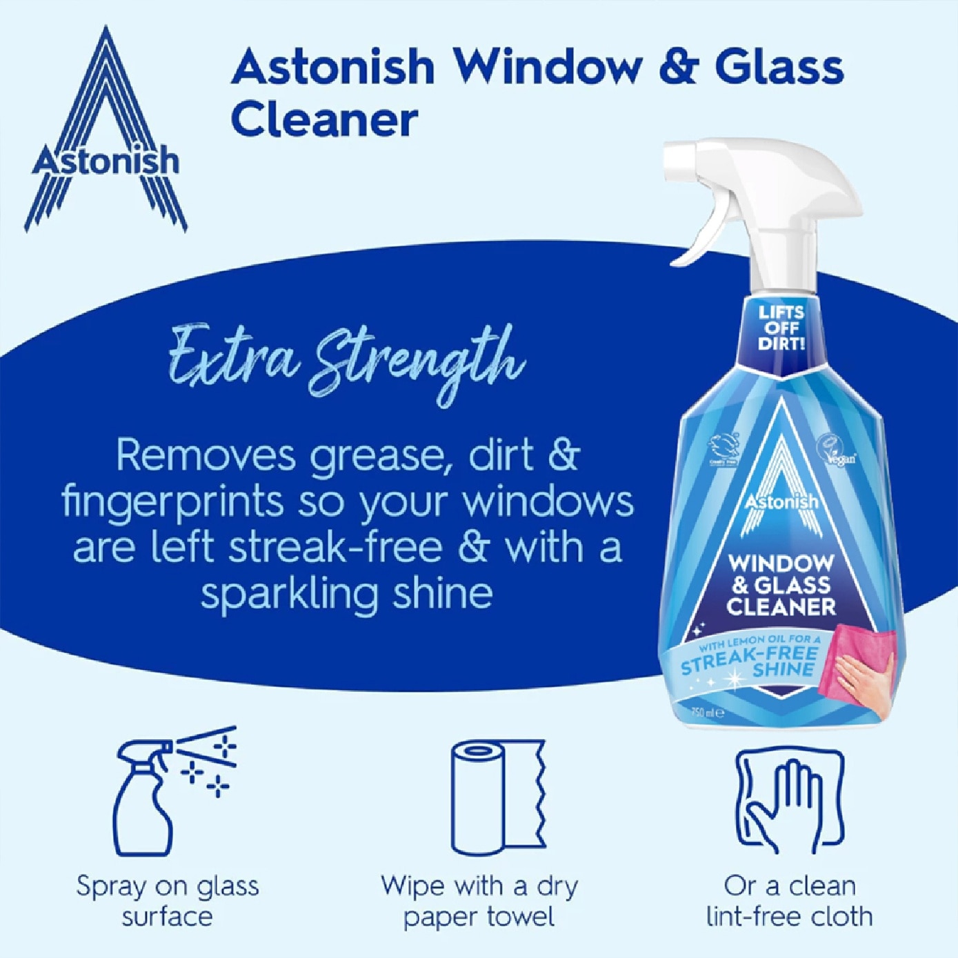 Specialist Window Glass & Shine 750ml