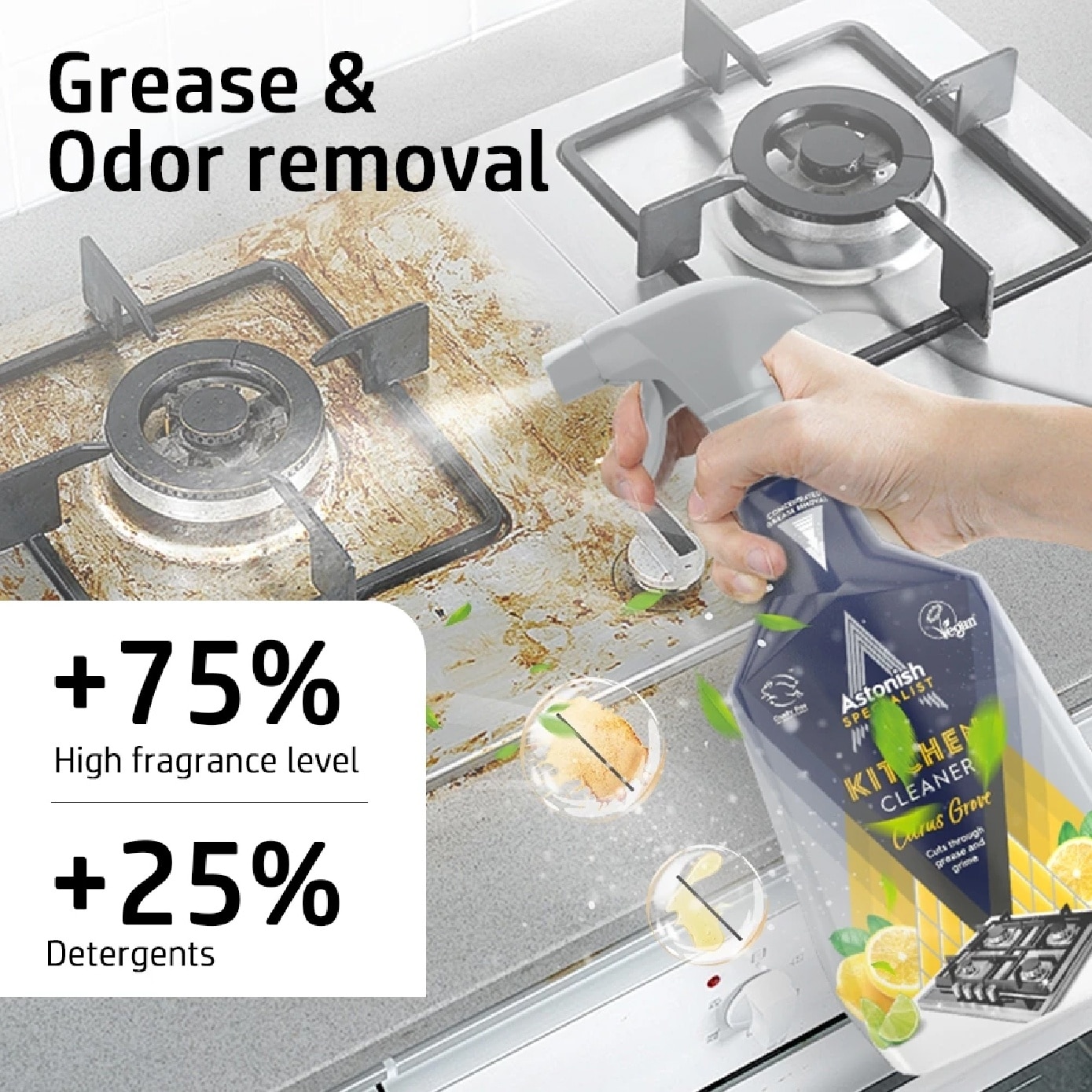 Specialist Kitchen Cleaner Citrus Grove 750ml