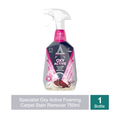 ASTONISH - Specialist Oxy Active Foaming Carpet Stain Remover 750ml