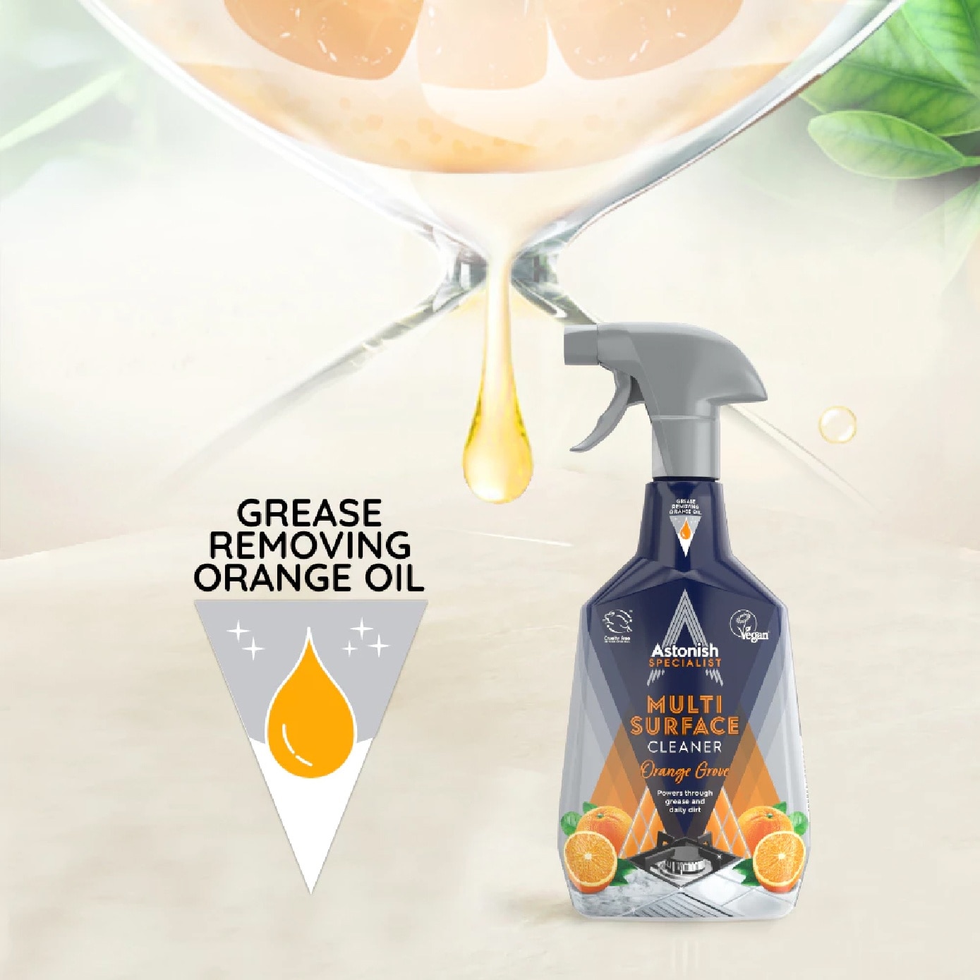 Specialist Multi-Surface Cleaner Orange Grove 750ml