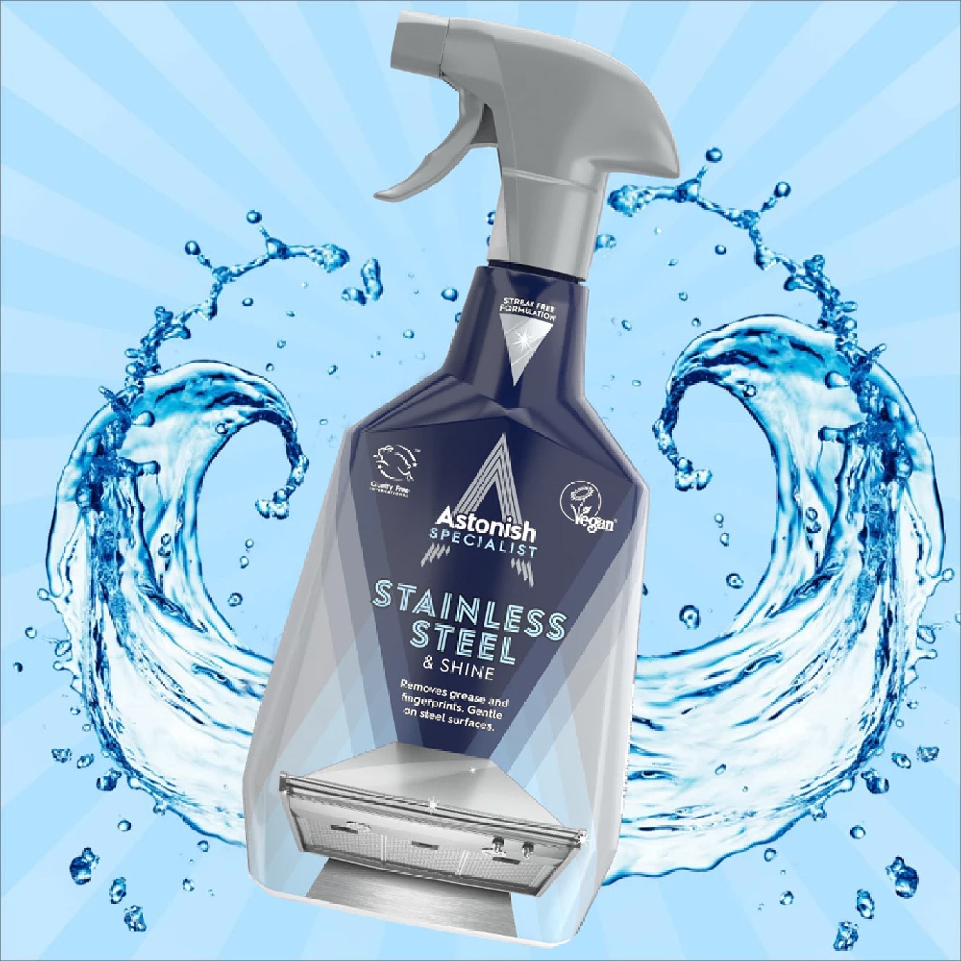 Specialist Stainless Steel and Shine Clear Waters 750ml