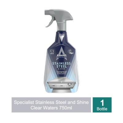 ASTONISH - Specialist Stainless Steel and Shine Clear Waters 750ml
