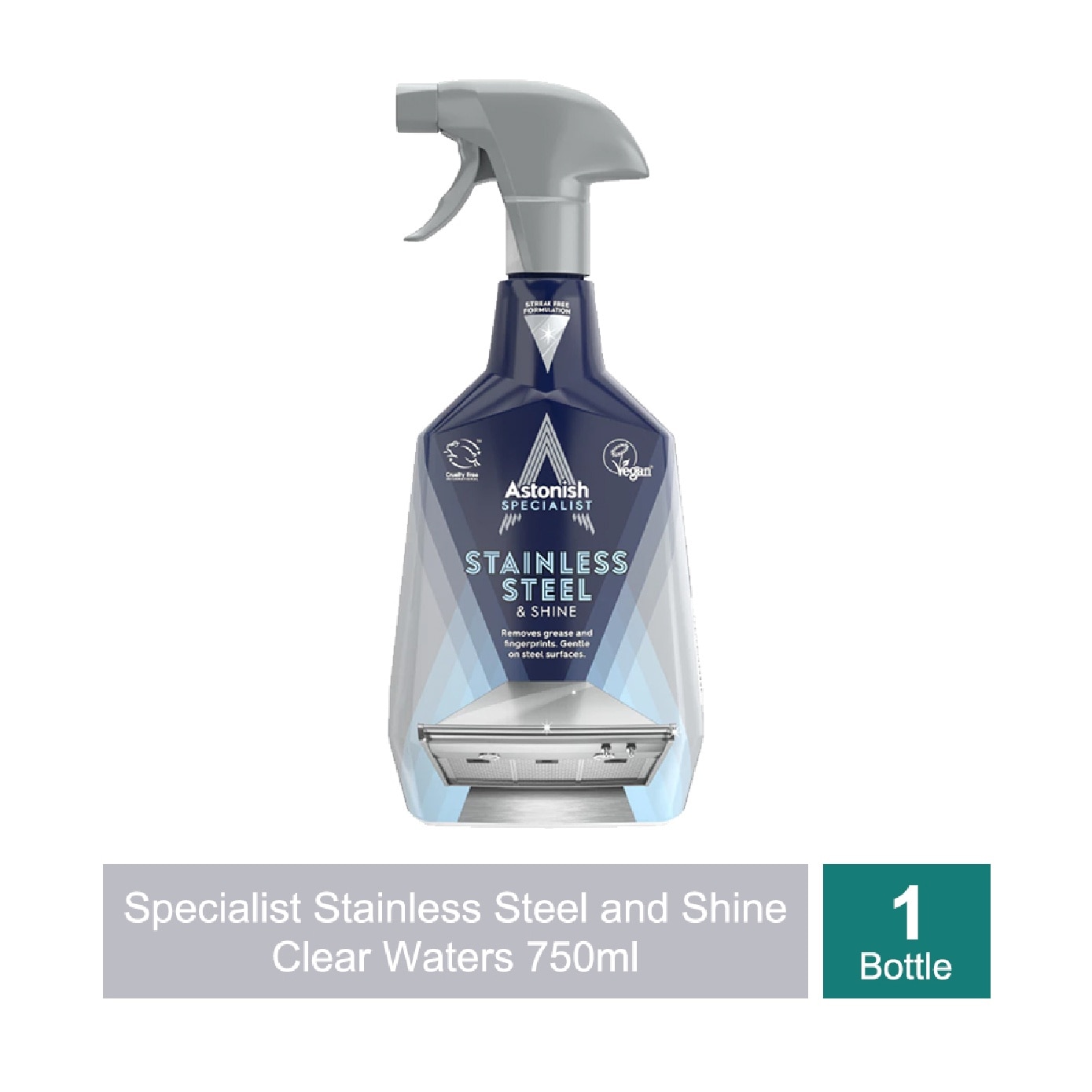 Specialist Stainless Steel and Shine Clear Waters 750ml