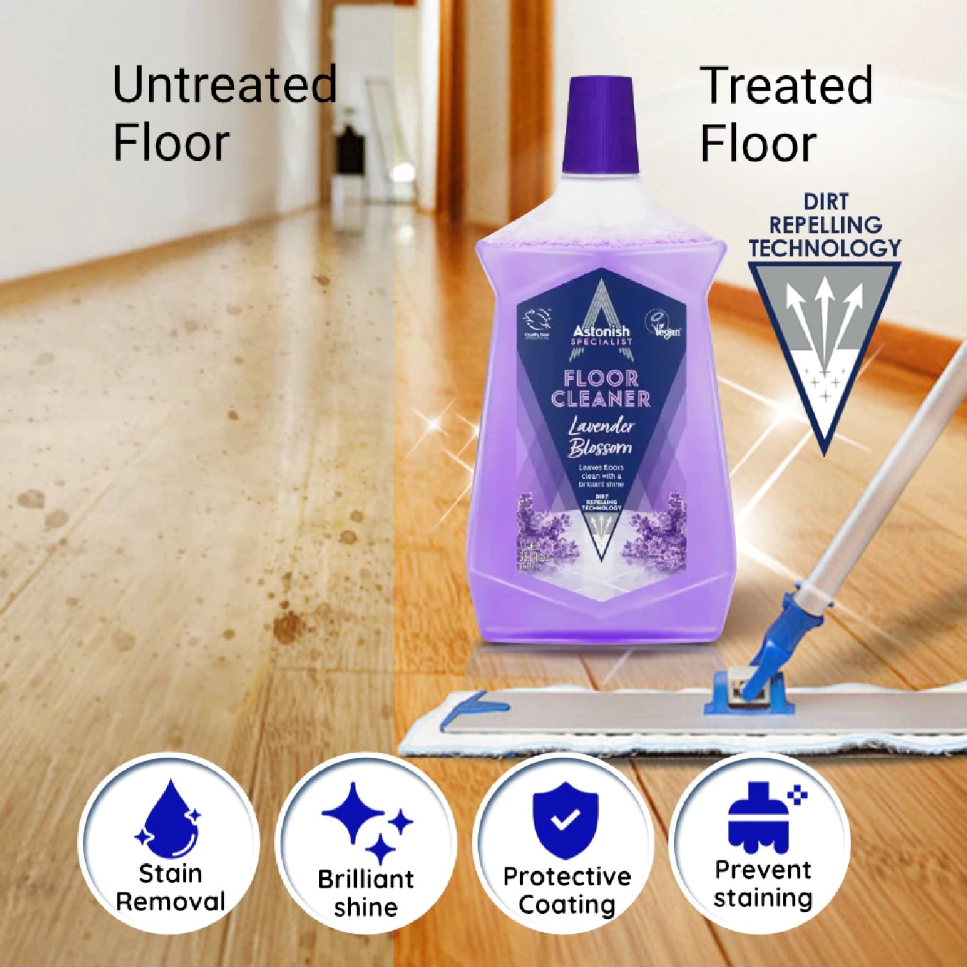Specialist Floor Cleaner Lavender Blossom 1000ml