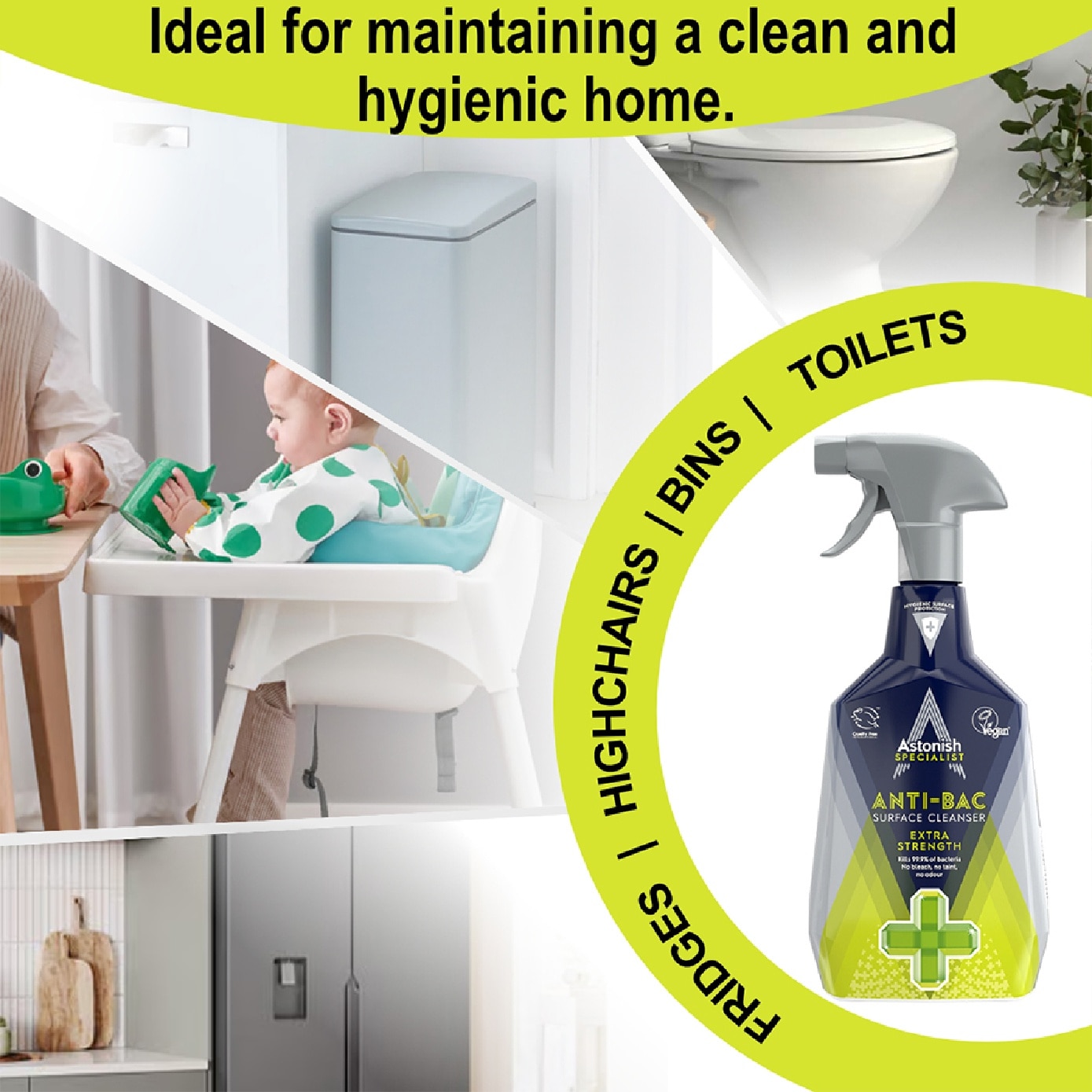 Specialist Extra Strength Antibacterial Surface Cleanser 750ml