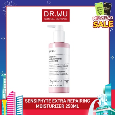 DR. WU Sensiphyte Extra Repairing Moisturizer (To Ease Skin Discomfort In 7 Days) 250ml